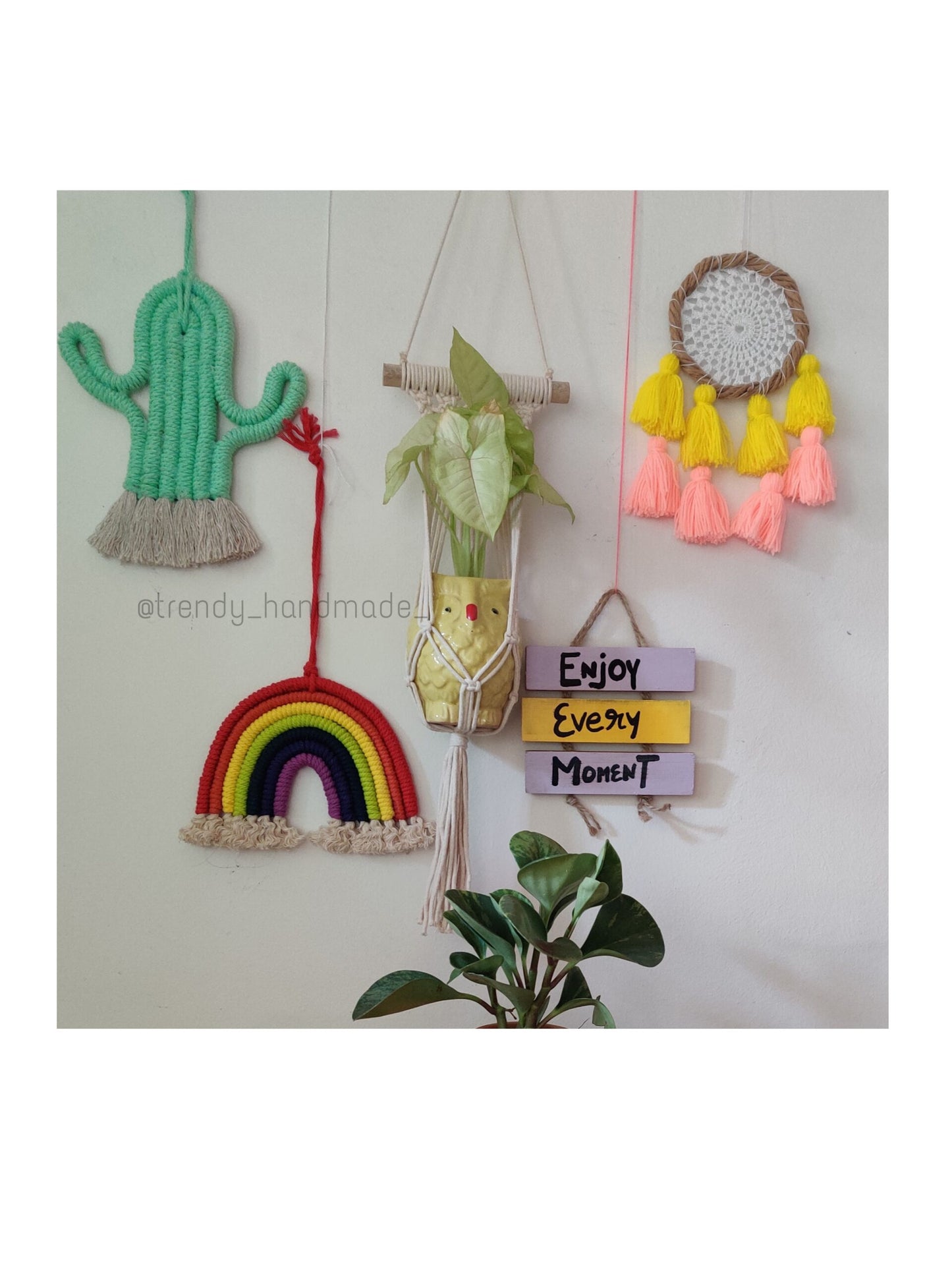 Pinterest Wall Decor - Macreme And Dreamcatcher 5