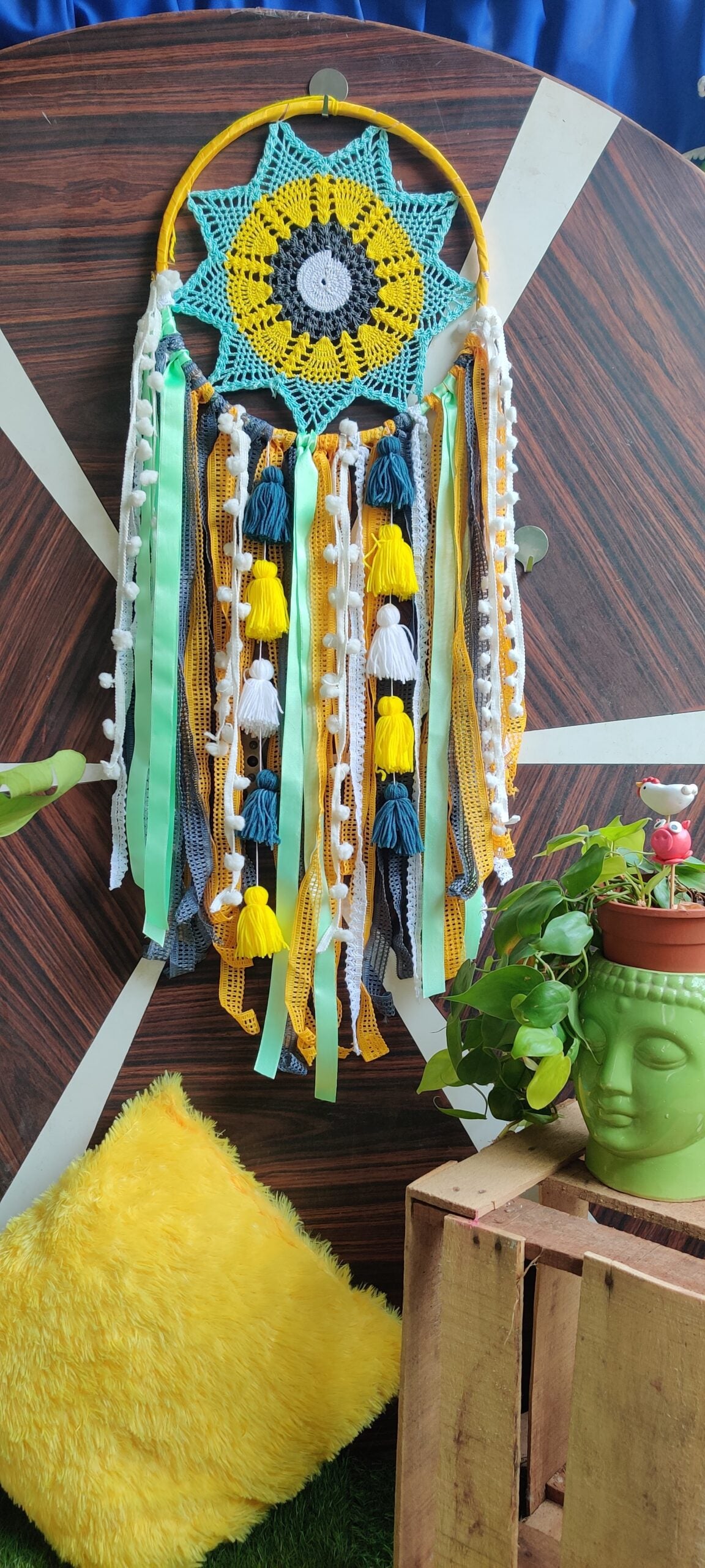 Colorful Laces Wall Hanging Dreamcatcher - With Options