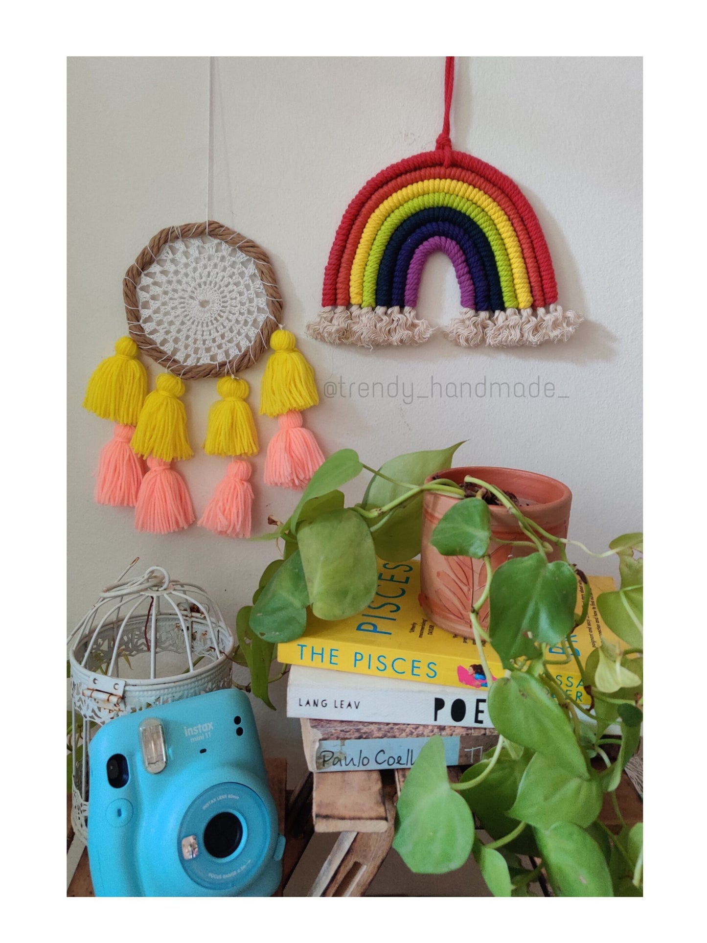 Pinterest Wall Decor - Macreme And Dreamcatcher 2