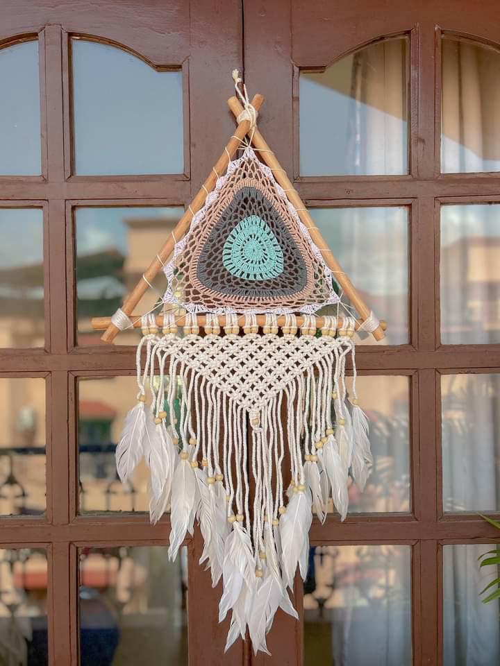 Triangle Vintage Boho Dreamcatcher