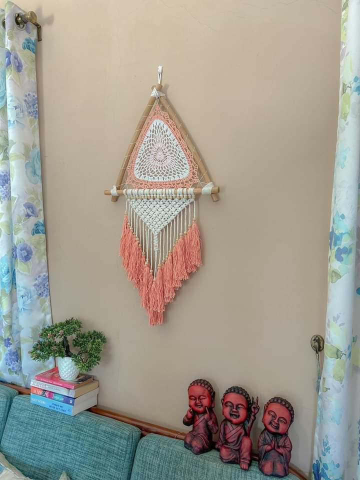 Triangle Vintage Boho Dreamcatcher