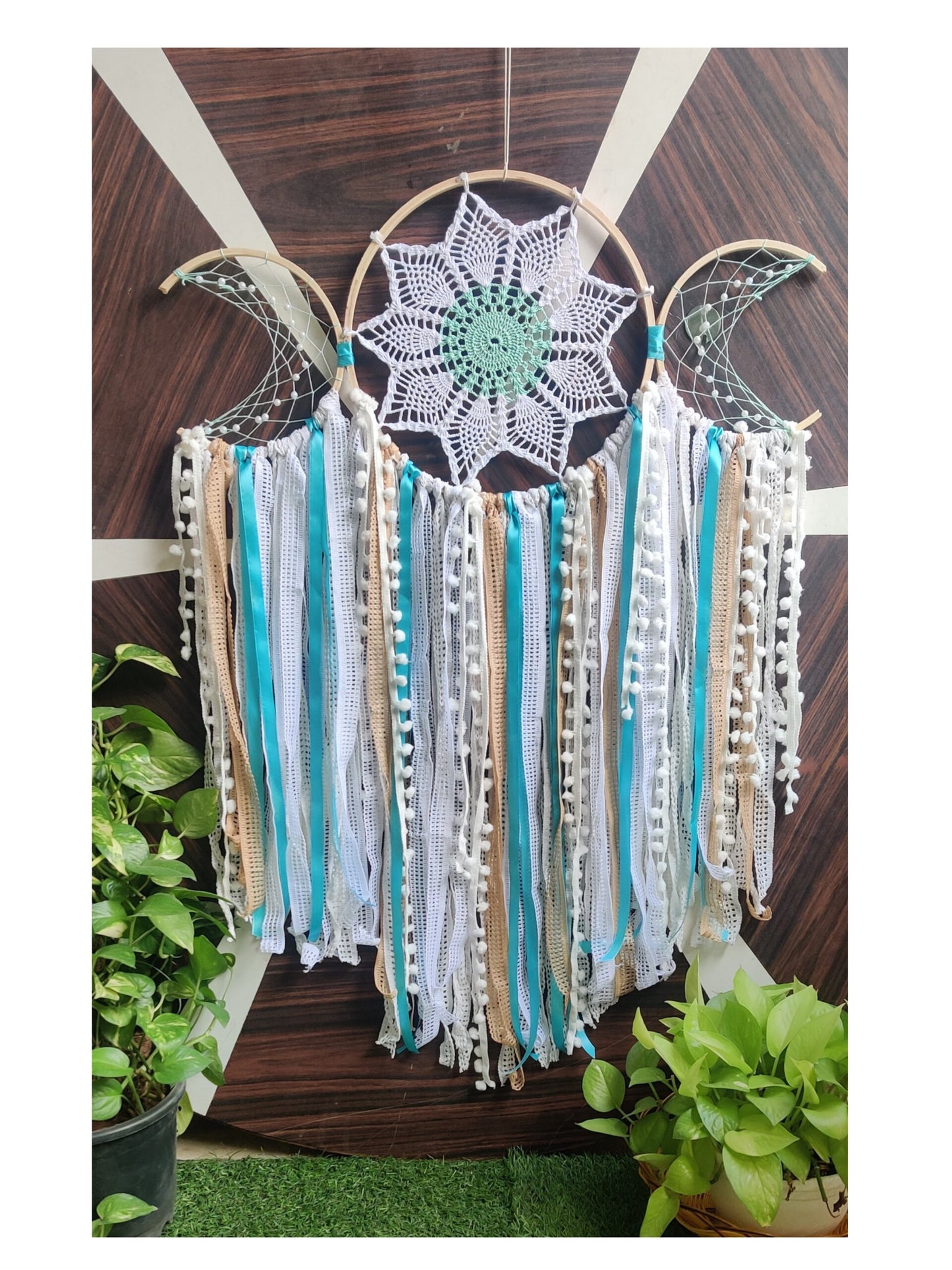 Moon Cluster Wall Hanging Dreamcatcher