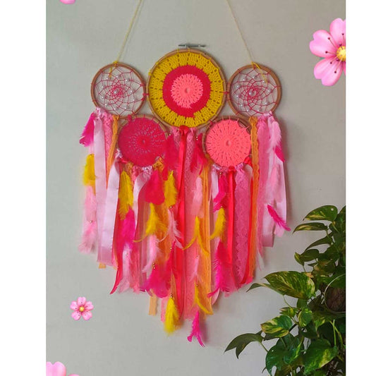 Vibrant Mini Cluster Wall Hanging Dreamcatcher