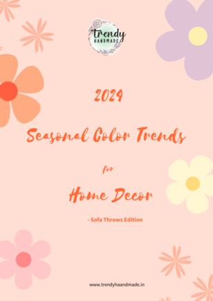 2024 Seasonal Color Trends for Home Decor - Sofa Throws Edition